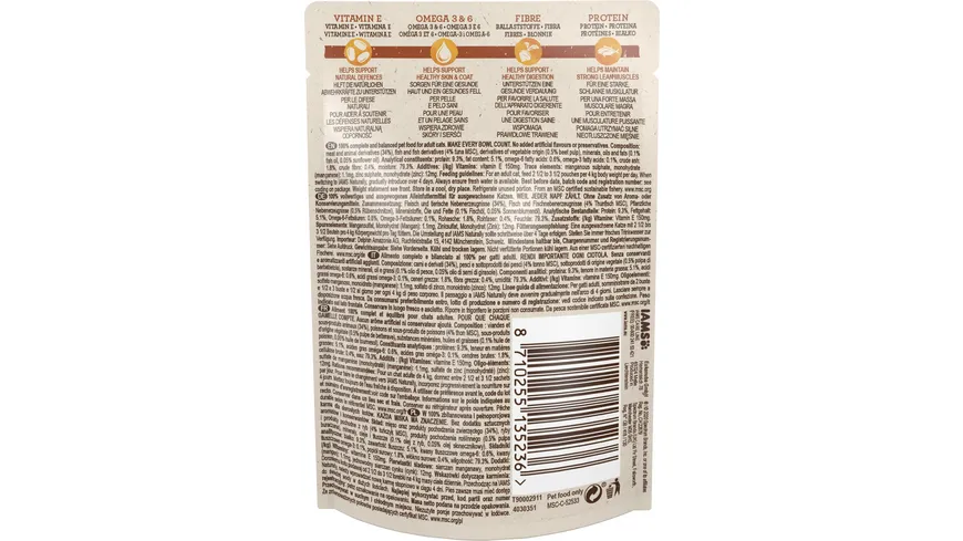IAMS Nat. Katze Erw. Thunfisch 85g 85 g