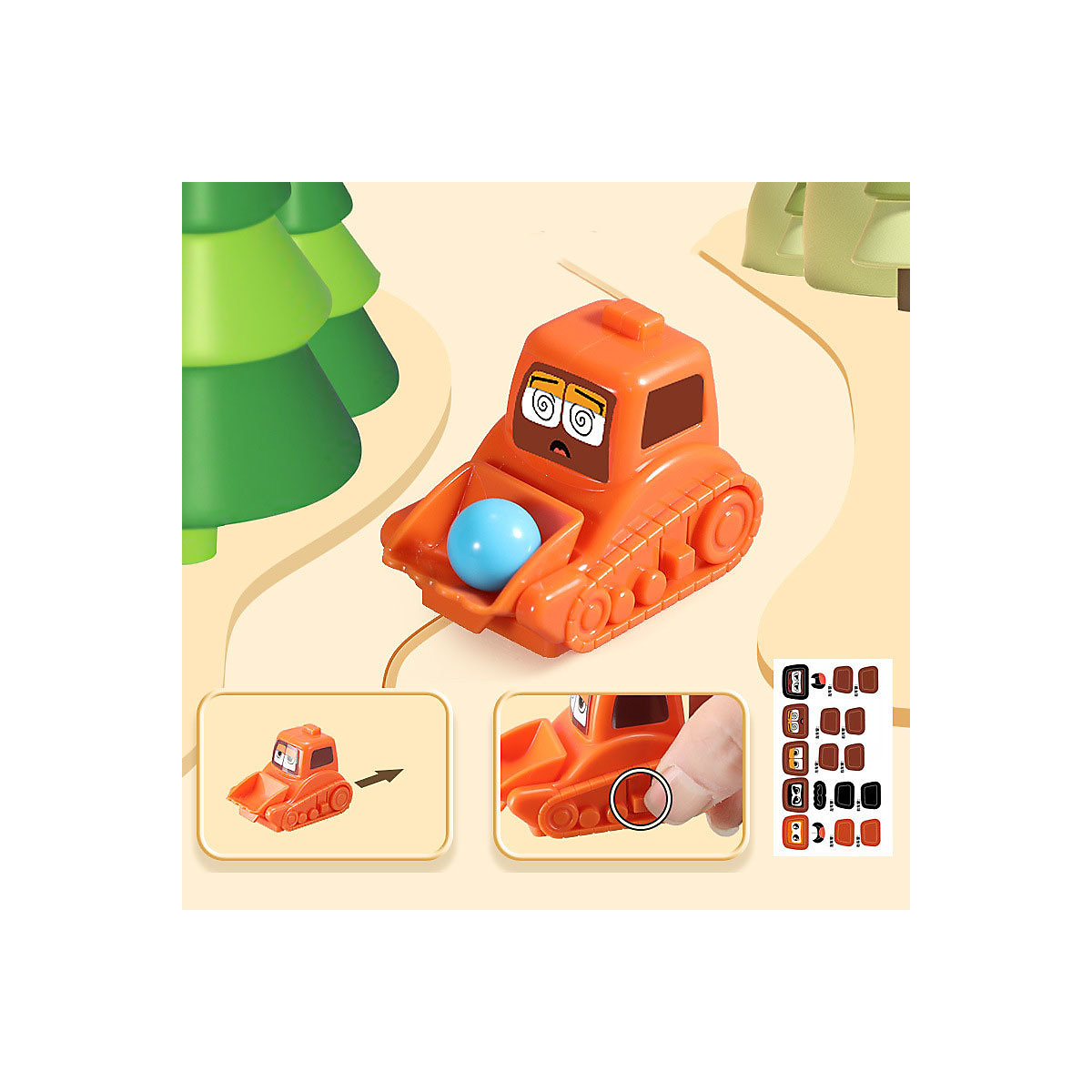 Auto Straßenlabyrinth Kinder Spielzeug Familie Tisch Brettspiel Pädagogisches Denken