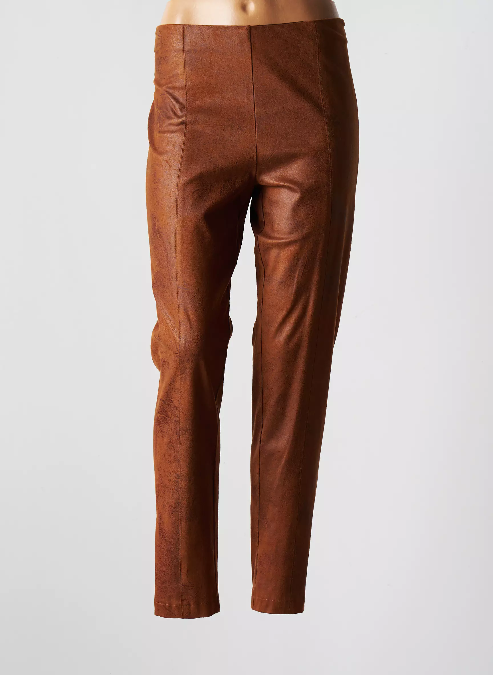 Eva Kayan Pantalons Slim Femme couleur marron