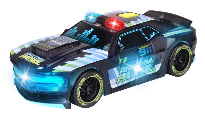Dickie - Spielzeugauto Rhythm Patrol mit Lichtwechsel & Musik