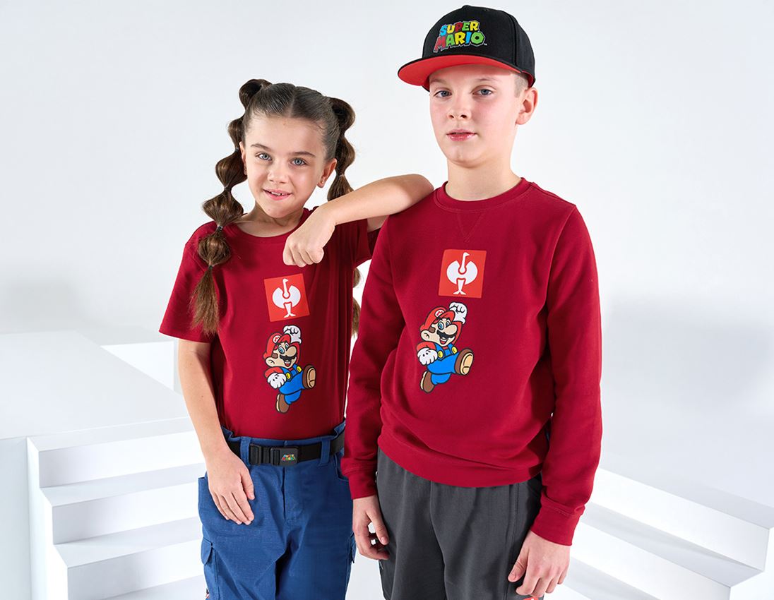 Super Mario Sweatshirt, Kinder