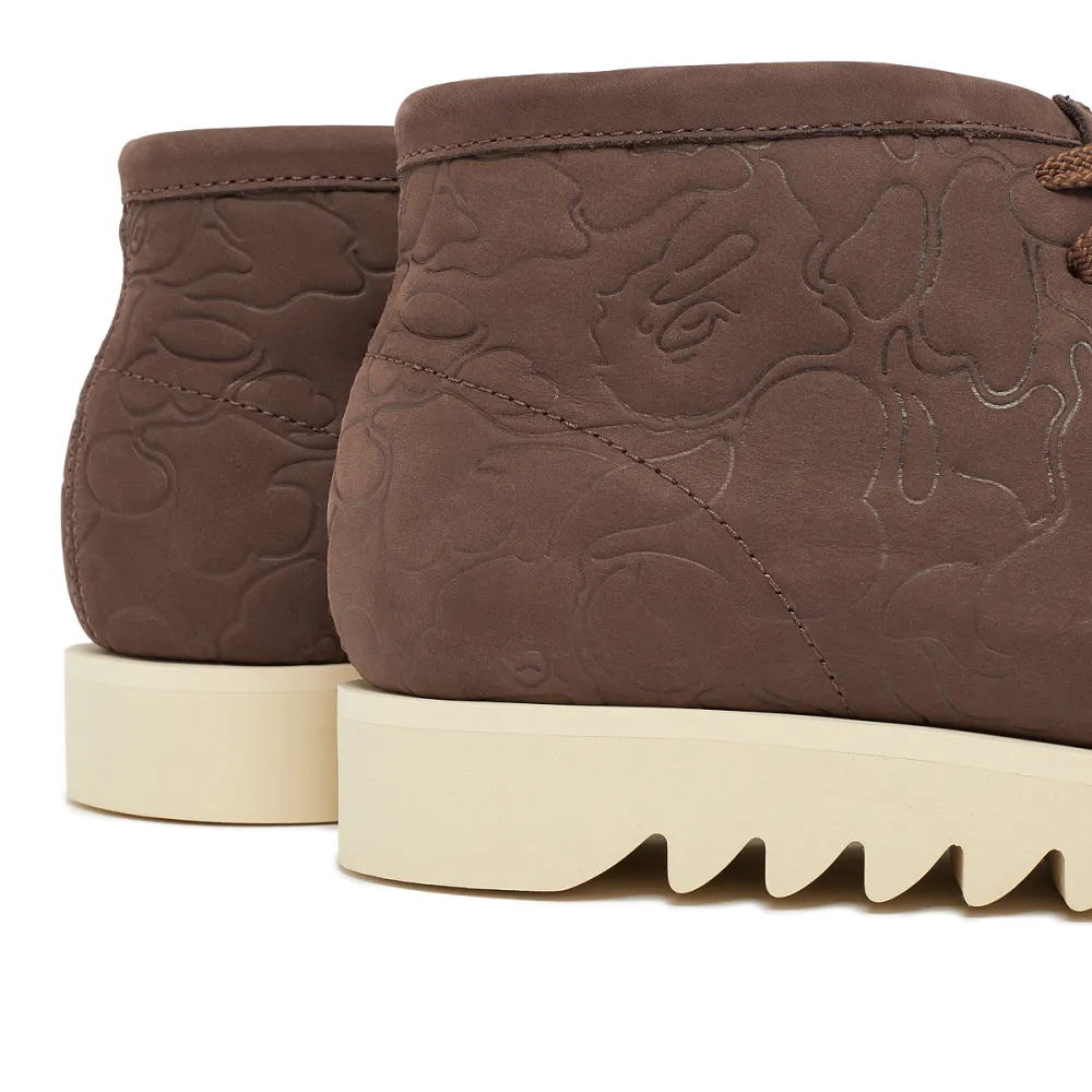 A Bathing Ape Wmns Manhunt 1 L 001FWJ302028IBRW / braun