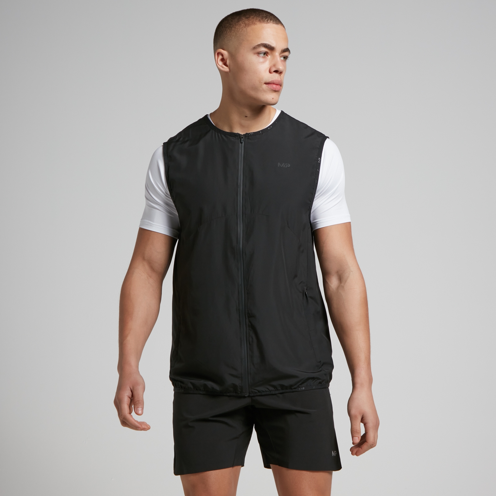 Doudoune sans manches MP Velocity Ultra pour hommes – Noir