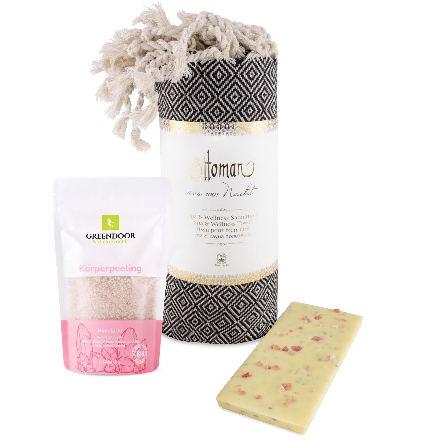 GREENDOOR Pflege-Geschenkset Hamam Set Himala-Ja