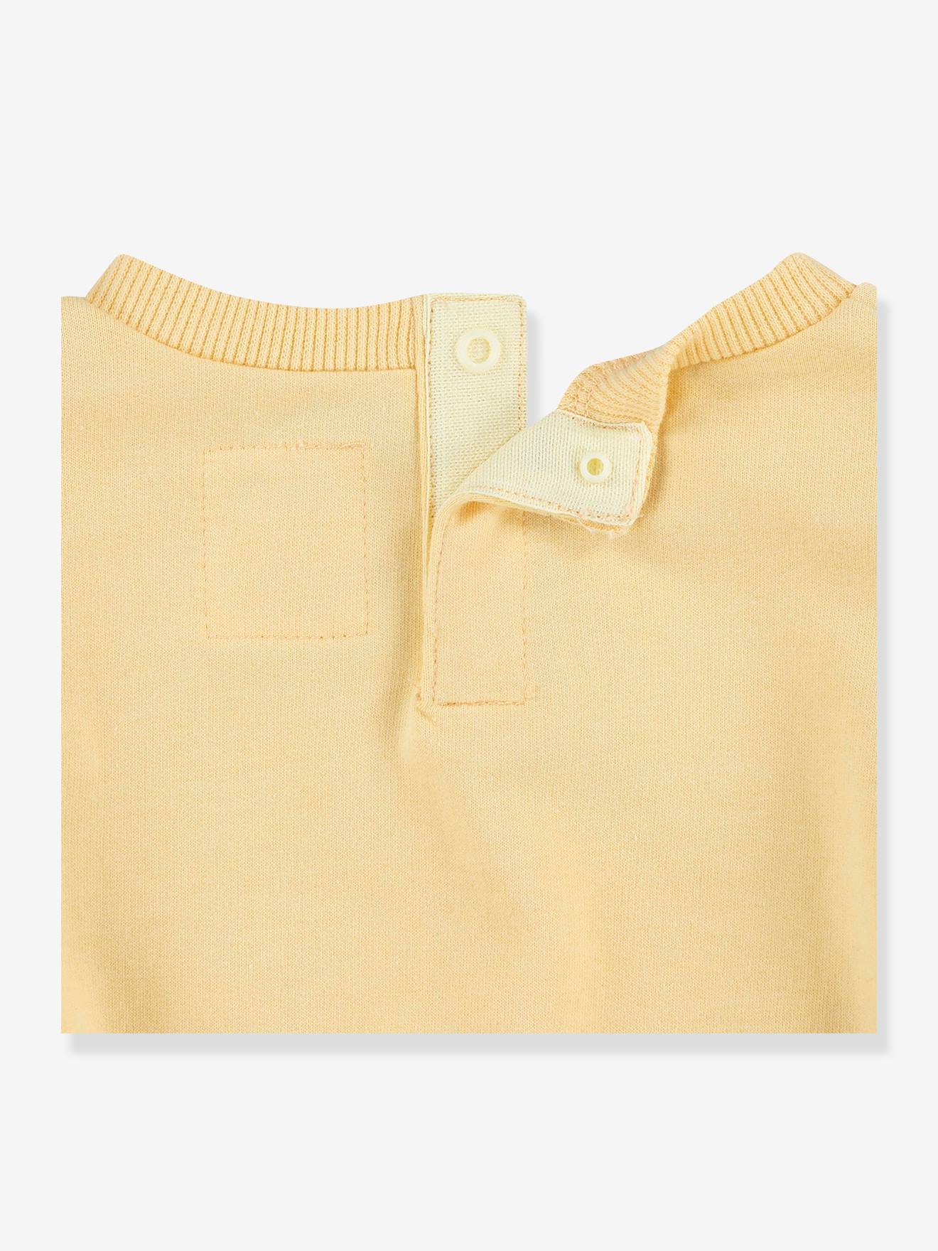 Levis Mädchen Sweatshirt Levi's mit Bio-Baumwolle - hellgelb