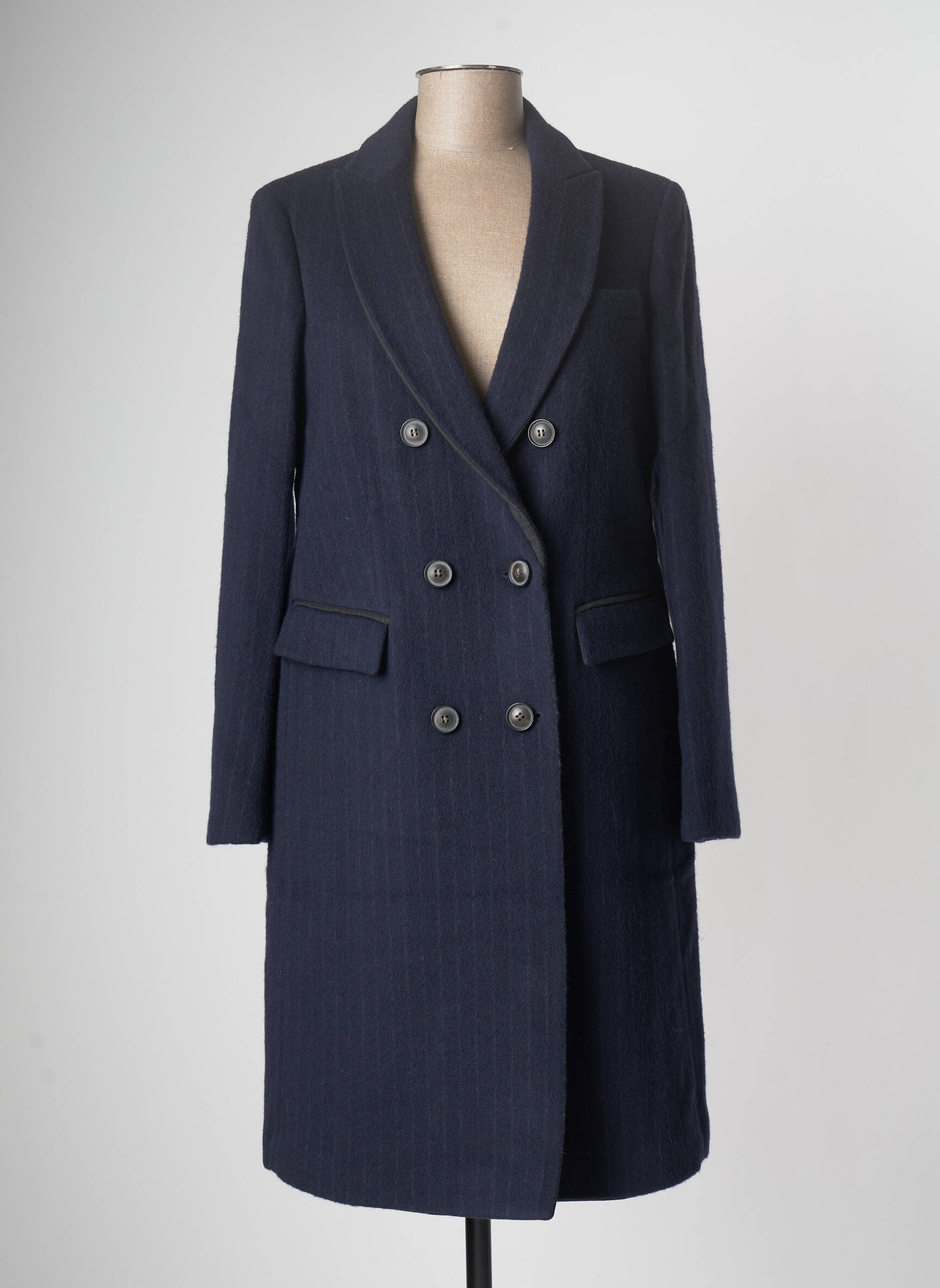 Armani Manteaux Longs Femme couleur bleu