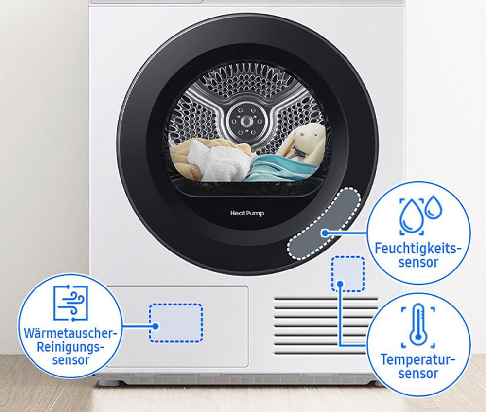 Samsung Wärmepumpentrockner DV5100B DV9EBB5245AW, 9 kg