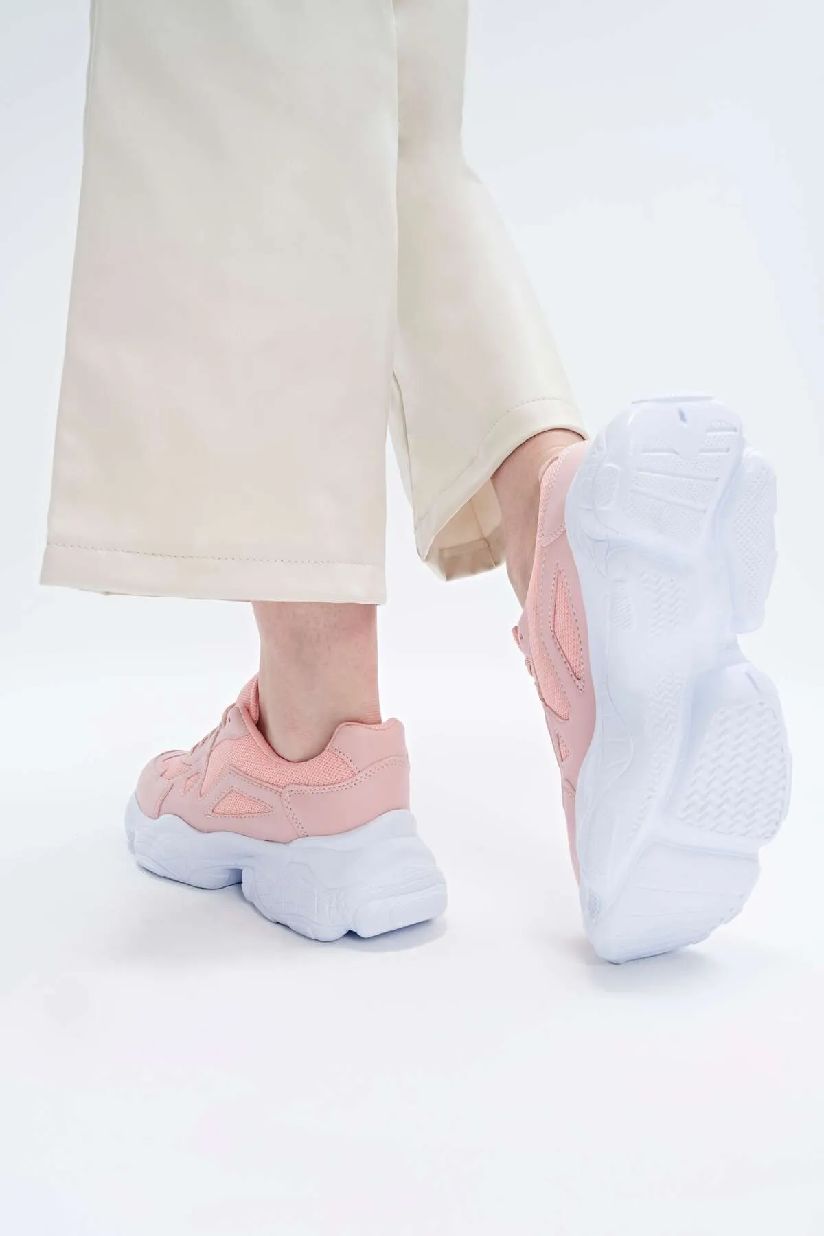 Yaya by Hotiç  Naturfarbener Damen-Sneaker 01AYY213480A330