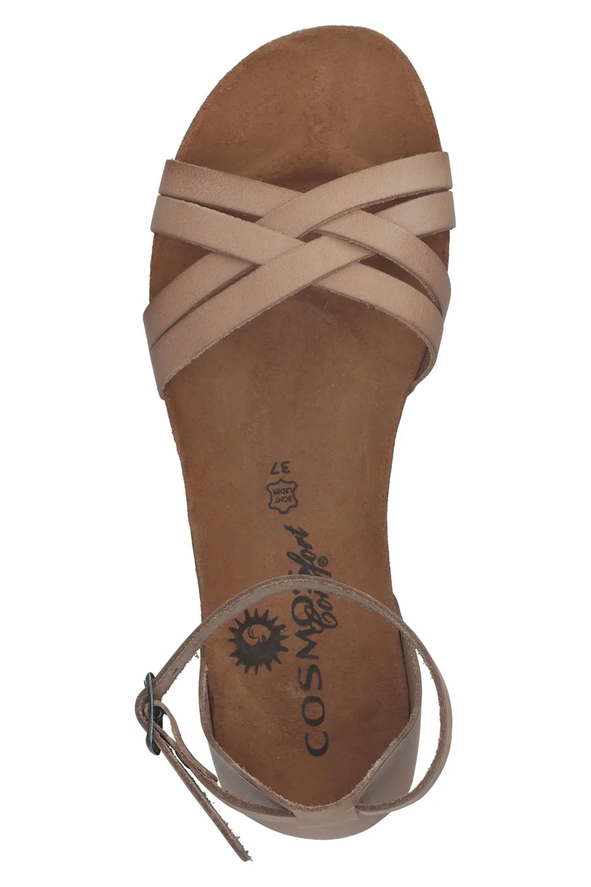 Cosmos Comfort  Sandalette - Beige - Flacher Absatz