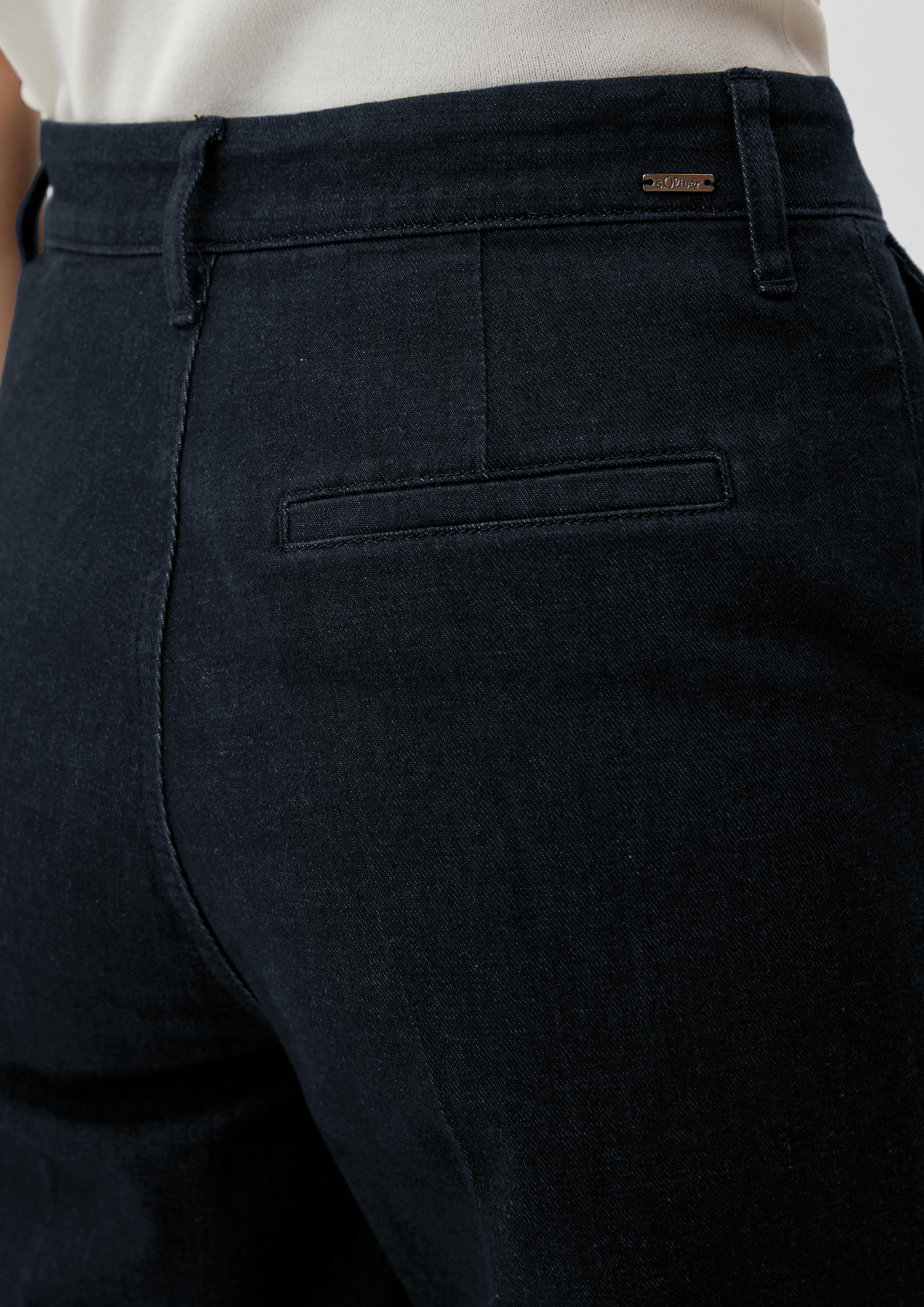 Cropped-Jeans Suri / Regular Fit / High Rise / Wide Leg  2129237-59Z8