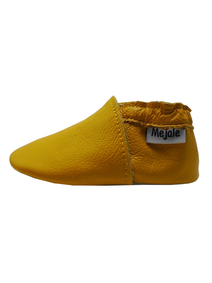 Yalion Baby Leder-Krabbelschuhe in Gelb günstig kaufen