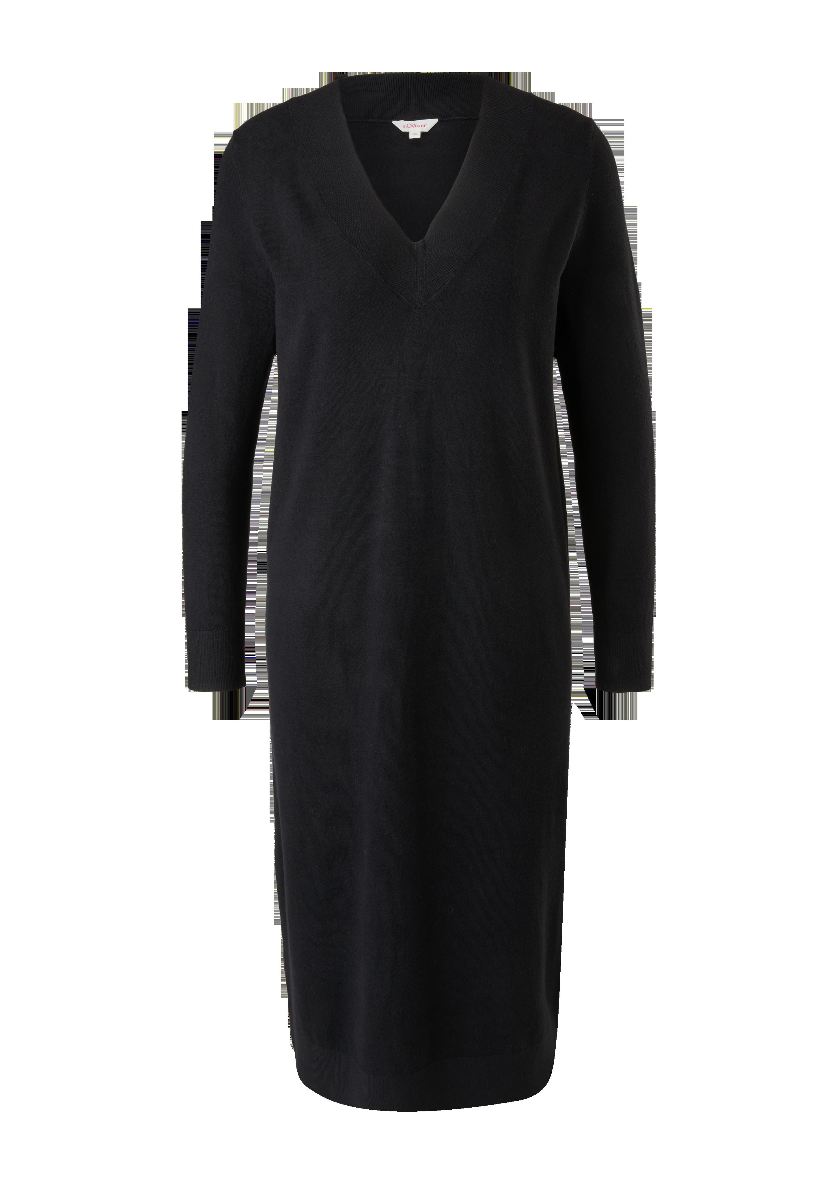 Feinstrick-Kleid aus Viskosemix  2120804-9999