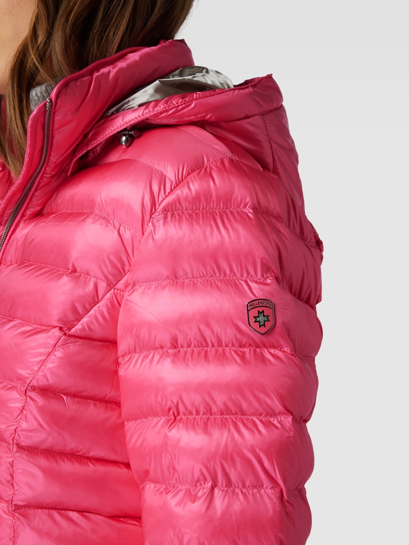 Italy Hood 1001 Funktionsjacke mit abnehmbarer Kapuze in pink