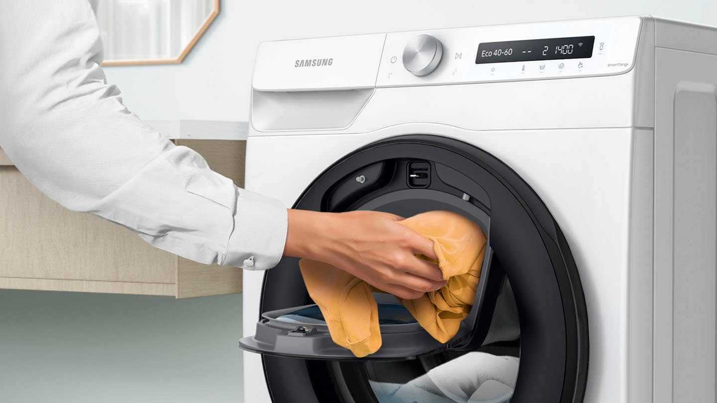 Samsung Waschmaschine WW5500T WW81T554AAW, 8 kg, 1400 U/min, AddWash™