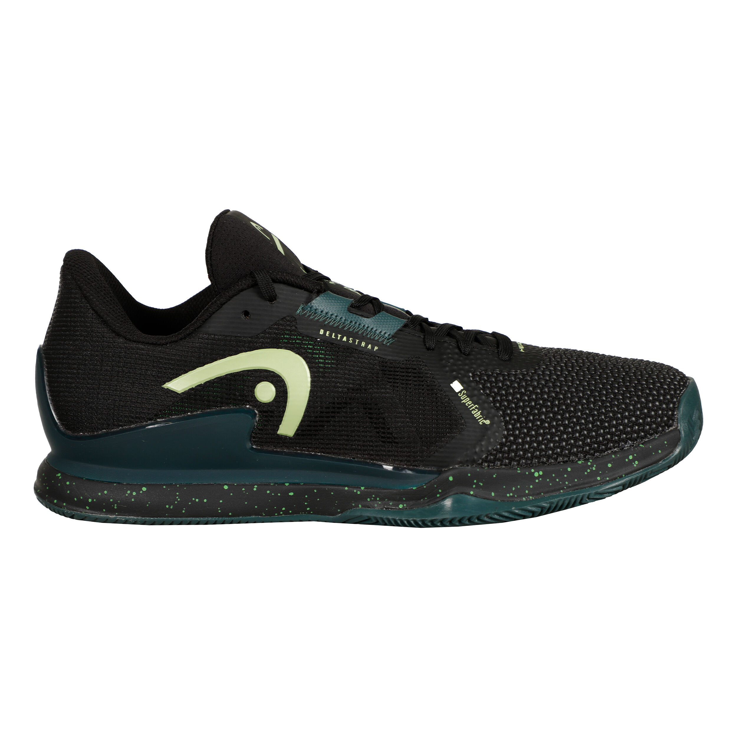 Sprint Pro 3.5 SF Sandplatzschuh Herren - Schwarz, Dunkelgrün