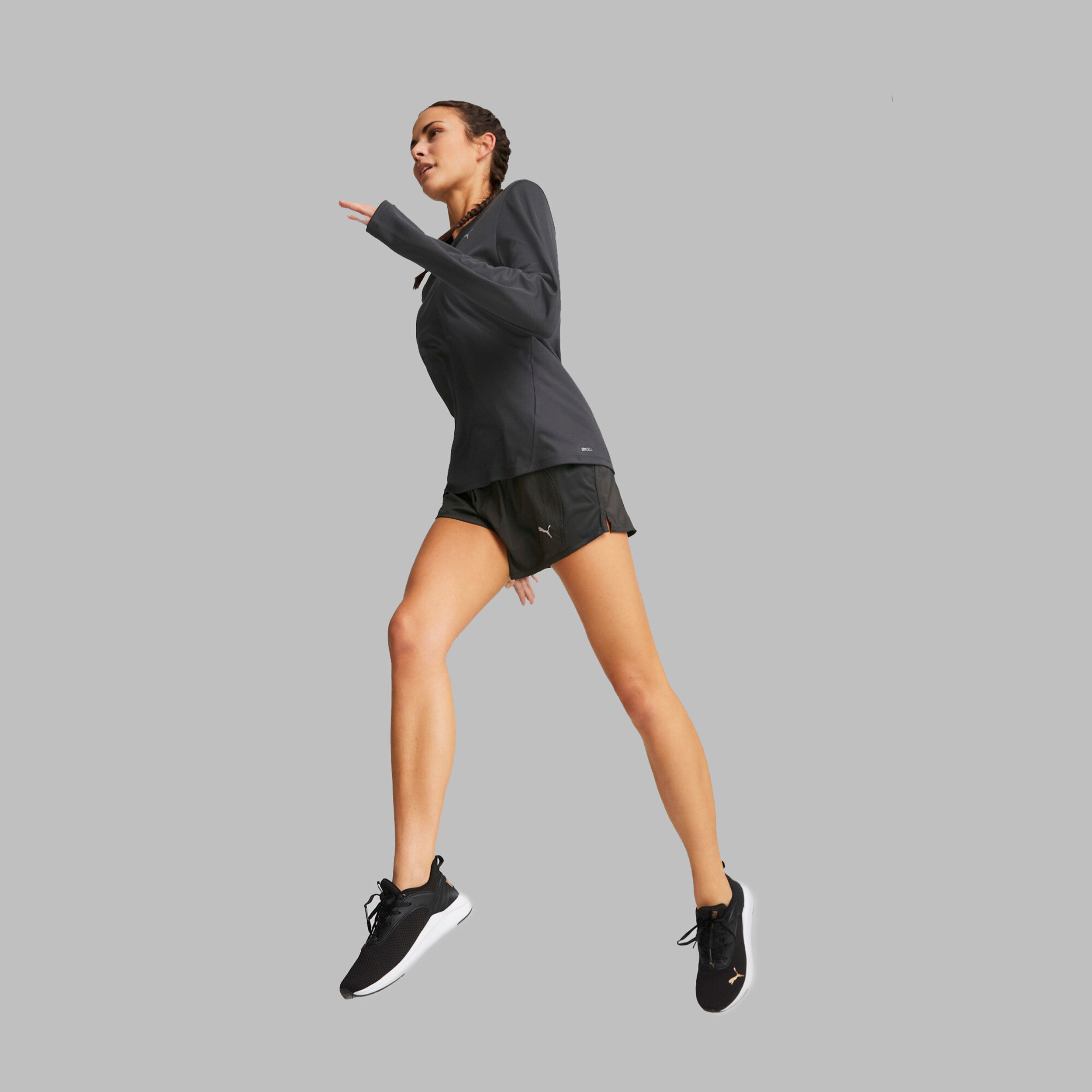 Run Favorite Lauftop Damen - Schwarz