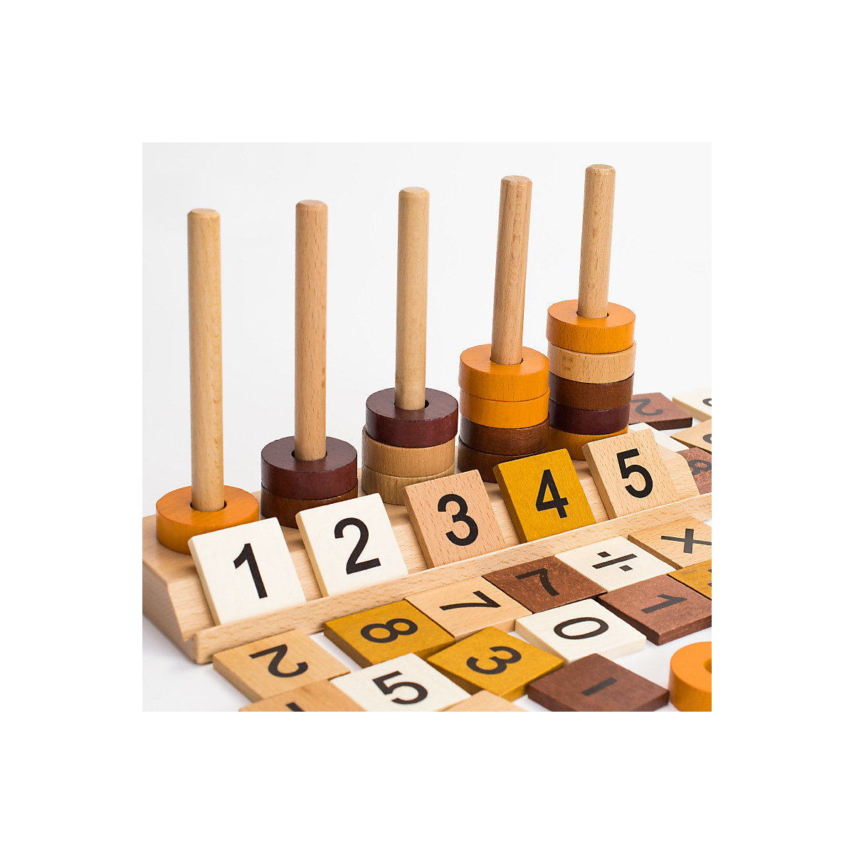 Puzzleteile Montessori Zahl Lehrmittel