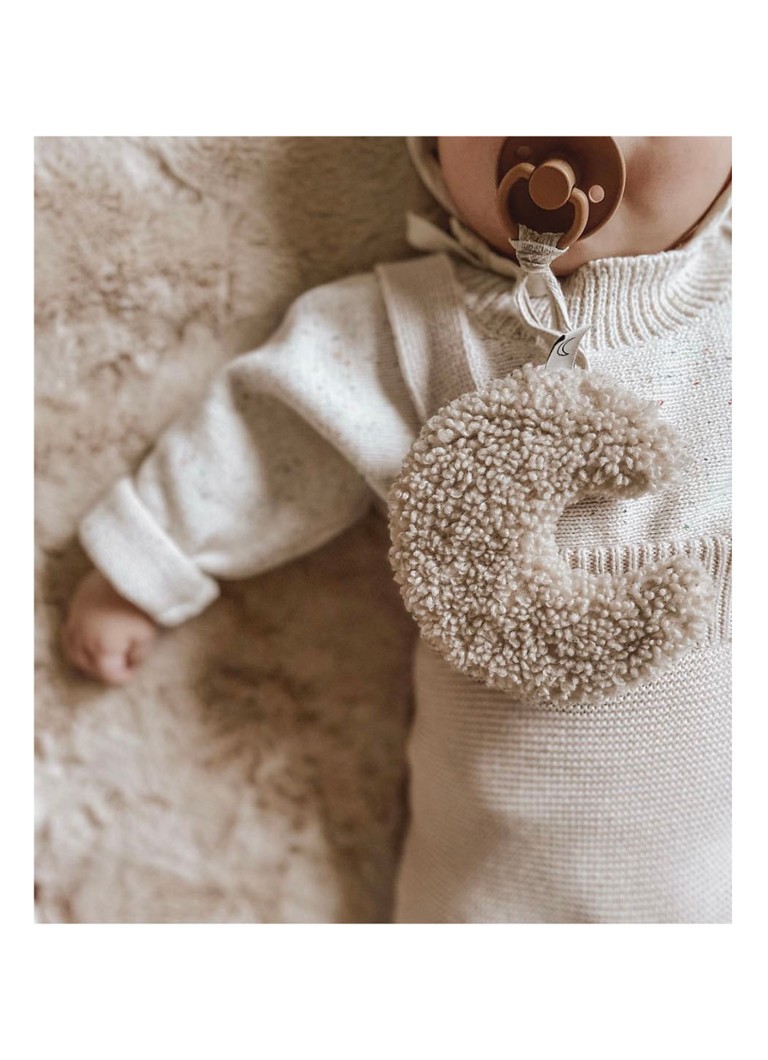Suzetă din material textil Dappermaentje Teddy