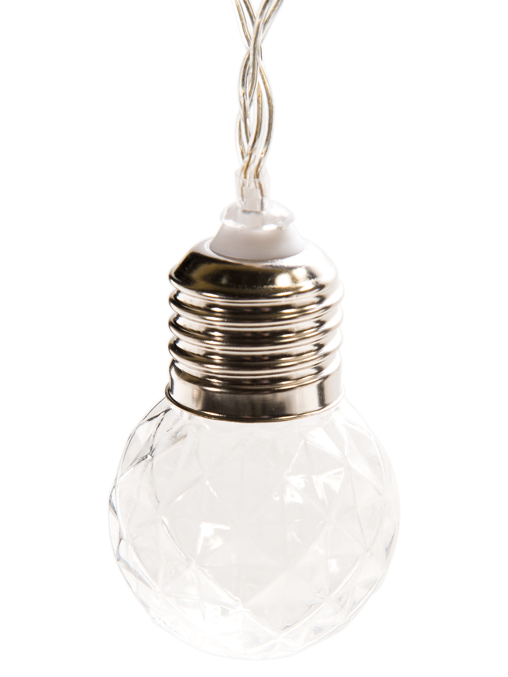 Cusio Solar-Lichterkette, Transparent