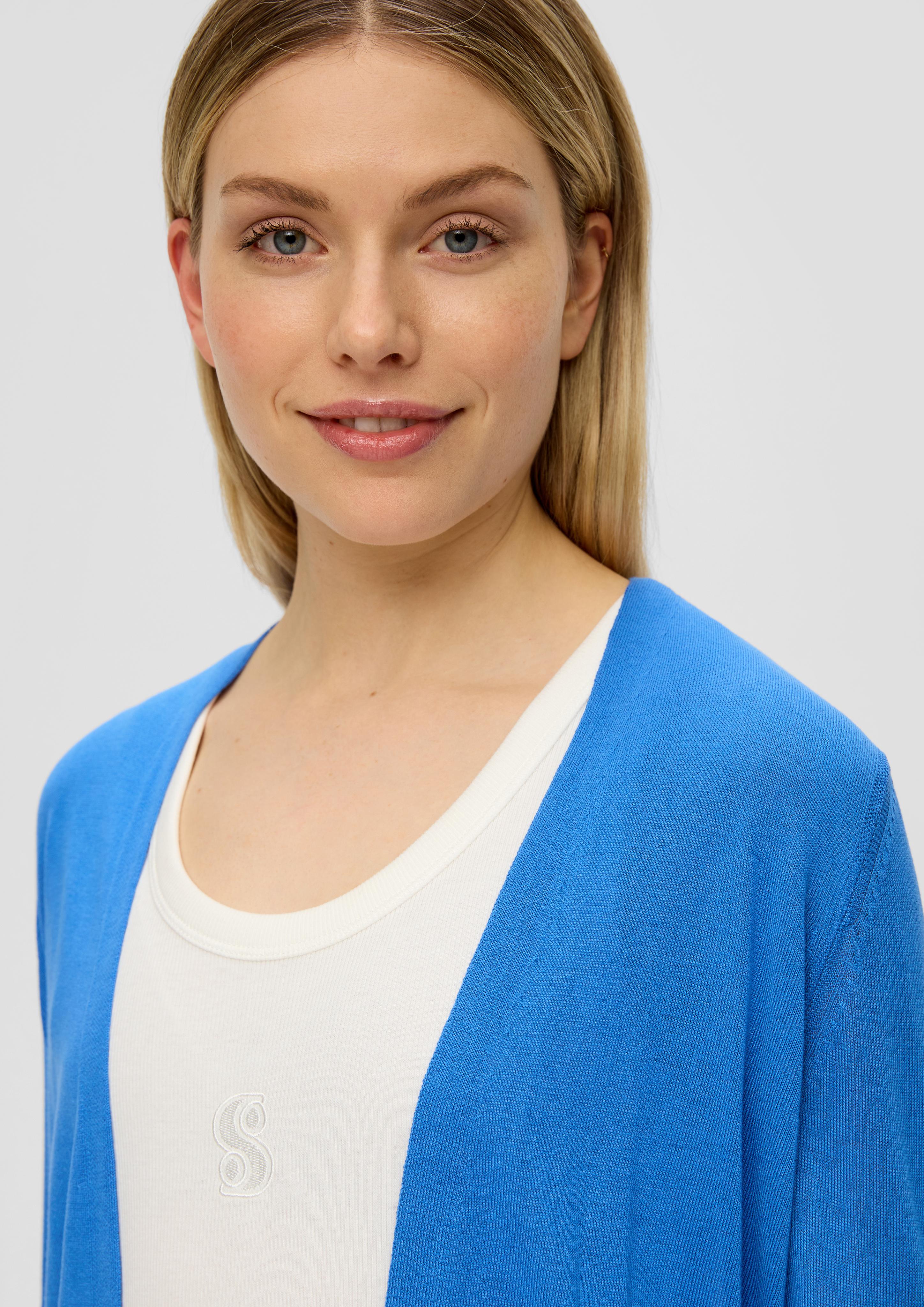 Strickjacke aus reiner Viskose  2142366-5531