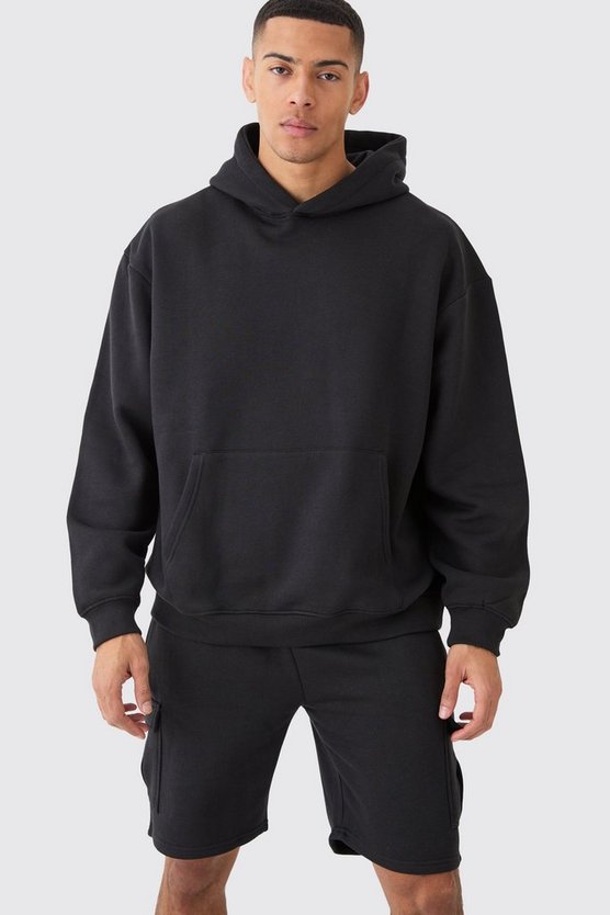 Kurzer Oversize Cargo-Trainingsanzug