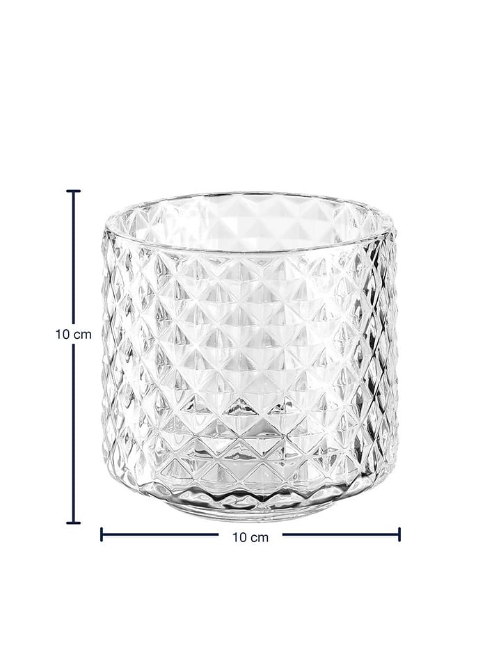 LEONARDO Teelichthalter in Transparent - (H)10 x Ø 10 cm günstig kaufen onesize