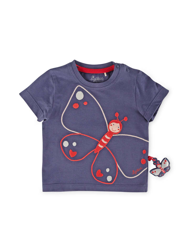 Sigikid T-Shirt Butterfly in dunkelblau günstig kaufen 68