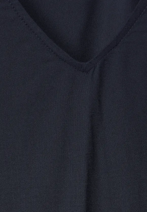 Street One Kleid mit Ärmelraffung