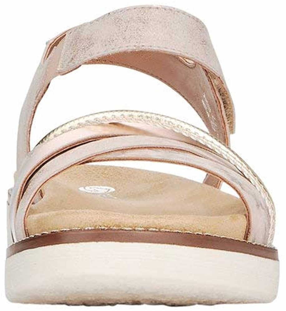 REMONTE Riemchen Sandalen rose