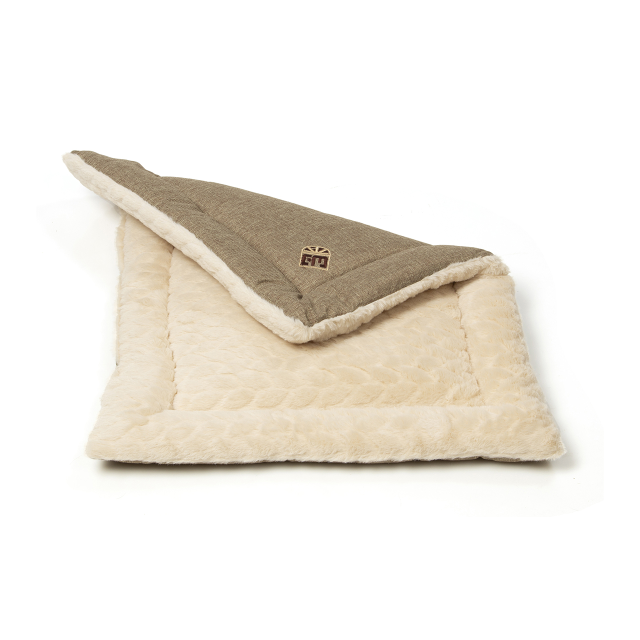 Wallace & Jones Hundebetten Wallace & Jones gepolsterte Wendedecke Bristol beige S