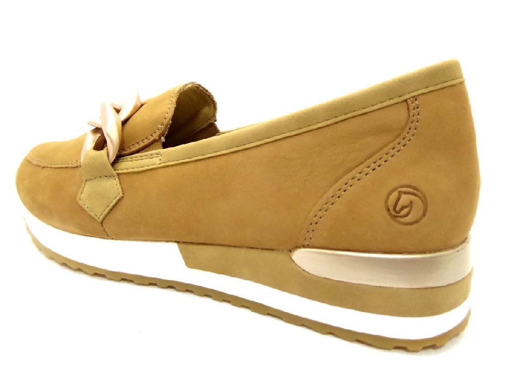 REMONTE Sportliche Slipper beige