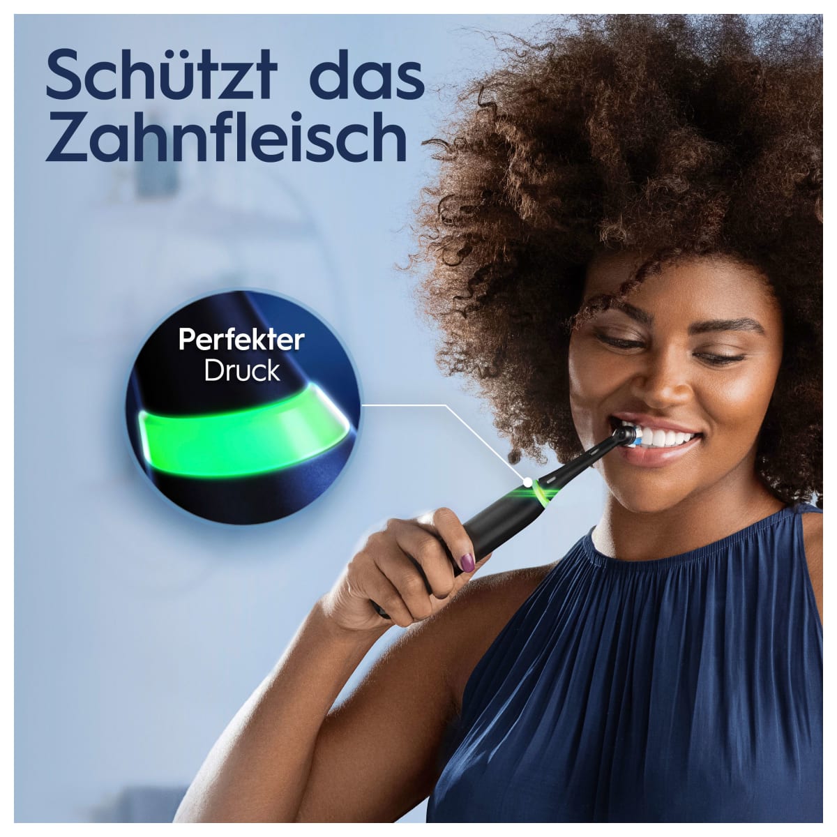 Elektrische Zahnbürste iO Series 4 Matt Black, 1 St