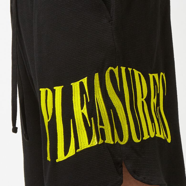 Pleasures Twitch Waffle Knit Short schwarz