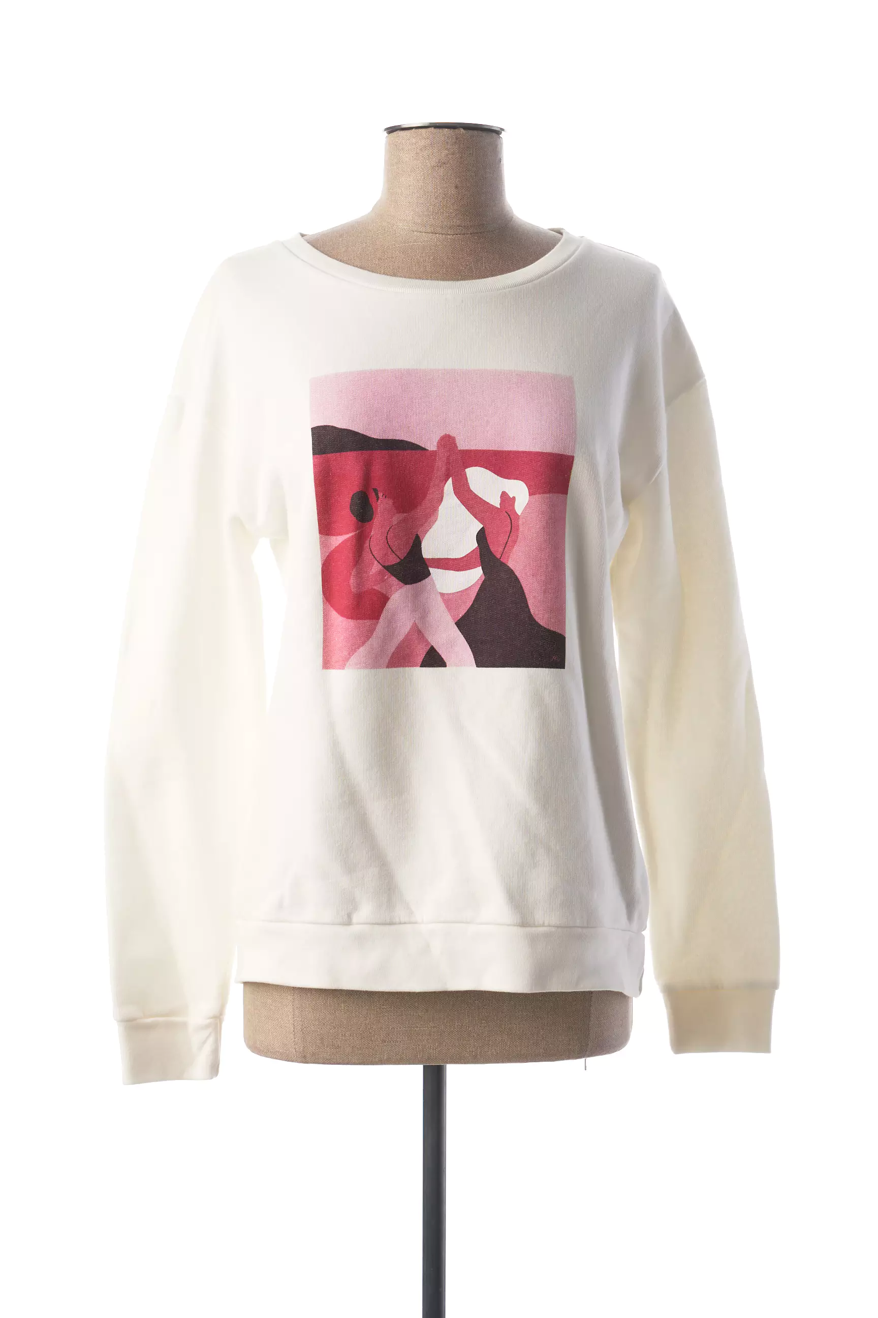 Maison 123 Sweats Femme couleur blanc