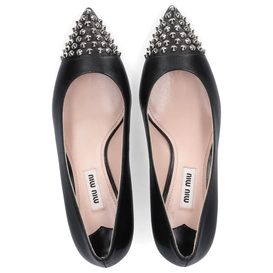 Miu Miu - Pumps Kalbsleder - schwarz