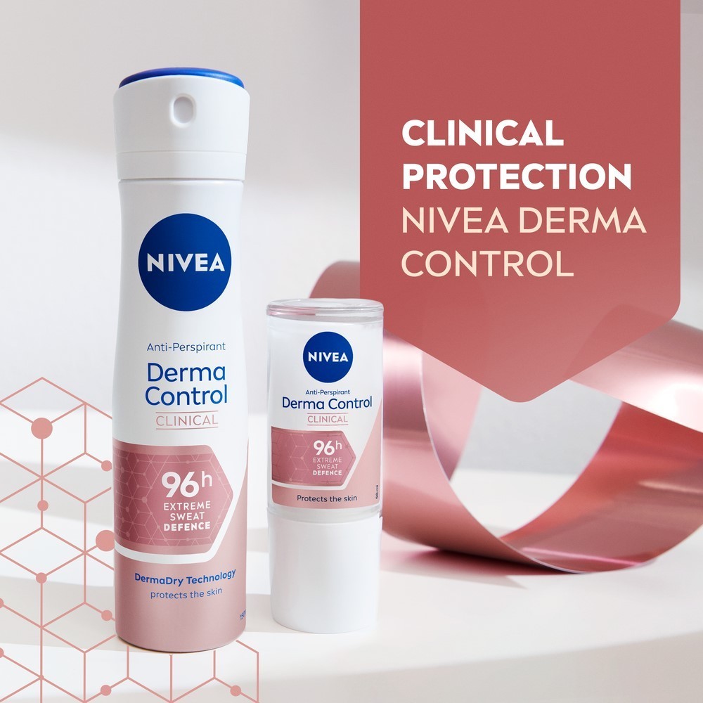 NIVEA roll-on dezodorans za 96-satnu antiperspirantnu zaštitu od prekomjernog znojenja i neugodnih mirisa