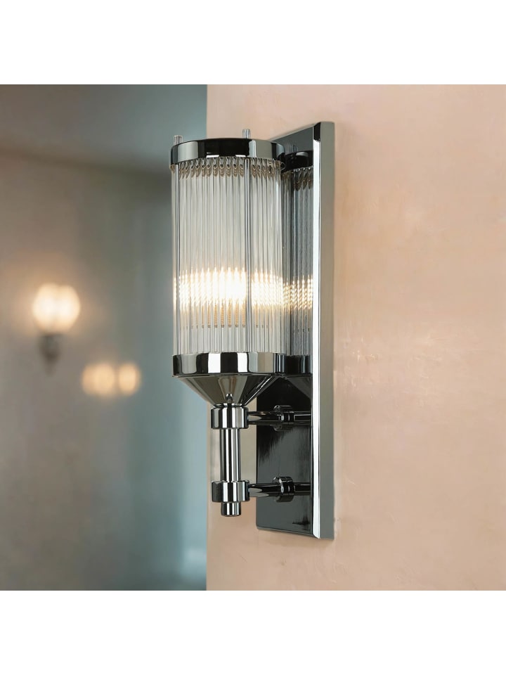 Licht-Erlebnisse Wandlampe EEK F in Chrom Klar/Transparent günstig kaufen onesize