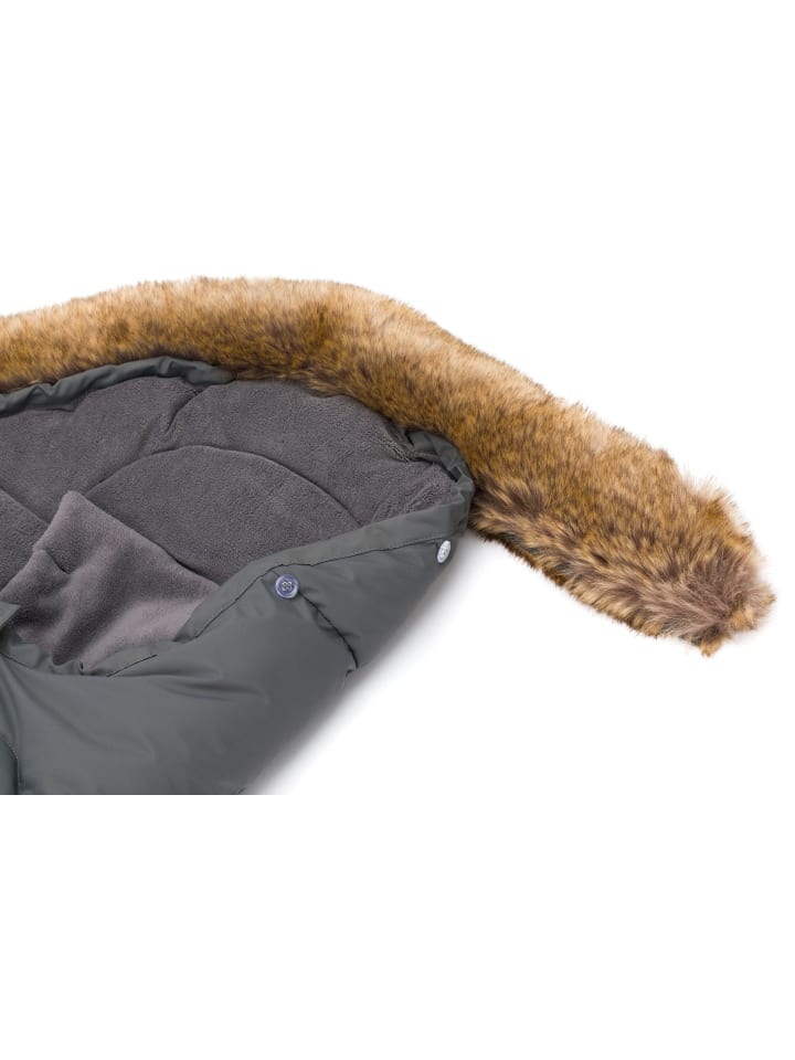 fillikid Winterfußsack Lhotse Exclusiv in Grau günstig kaufen 80 cm