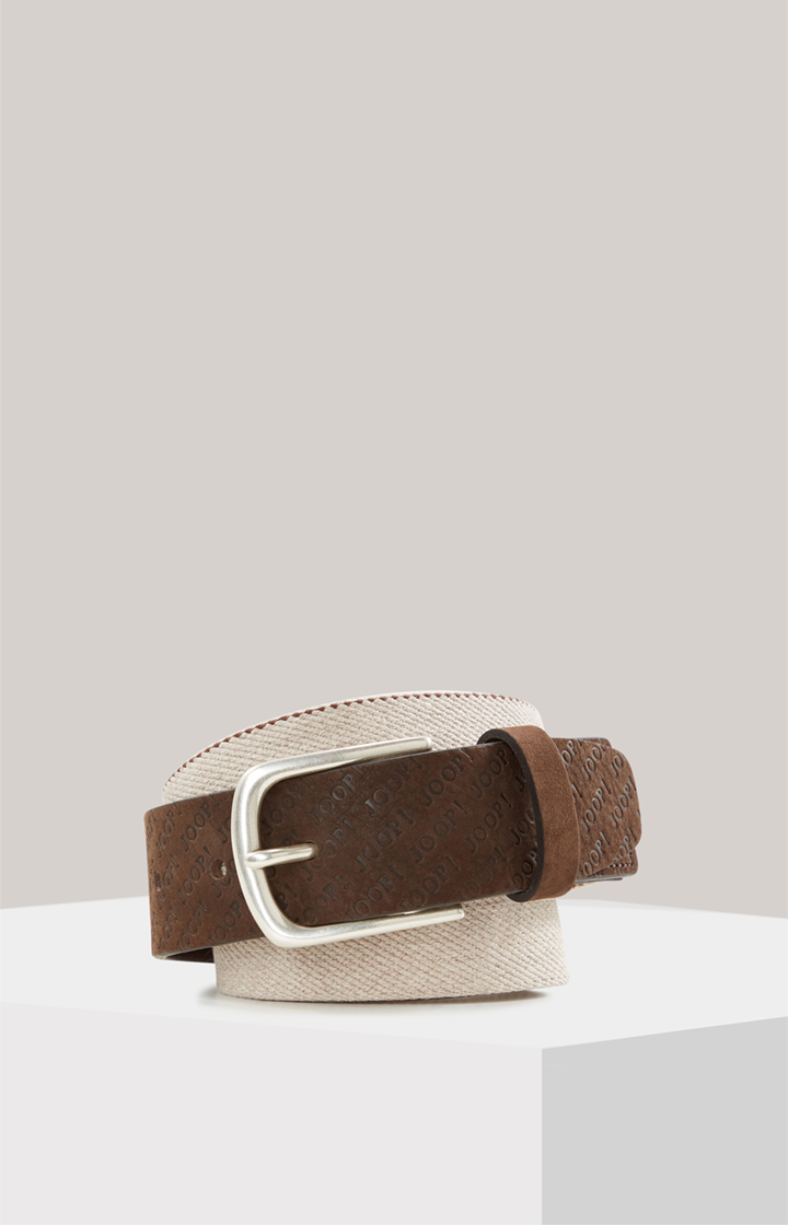 Gürtel in Beige/Braun