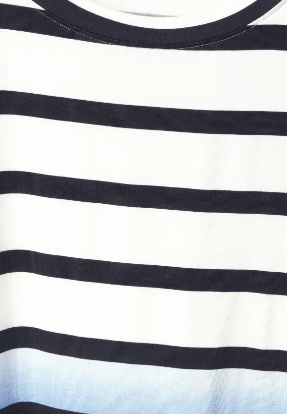 CECIL U-Boot Neck Streifenkleid