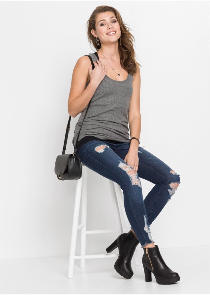 2er-Pack Ripp-Tanktop