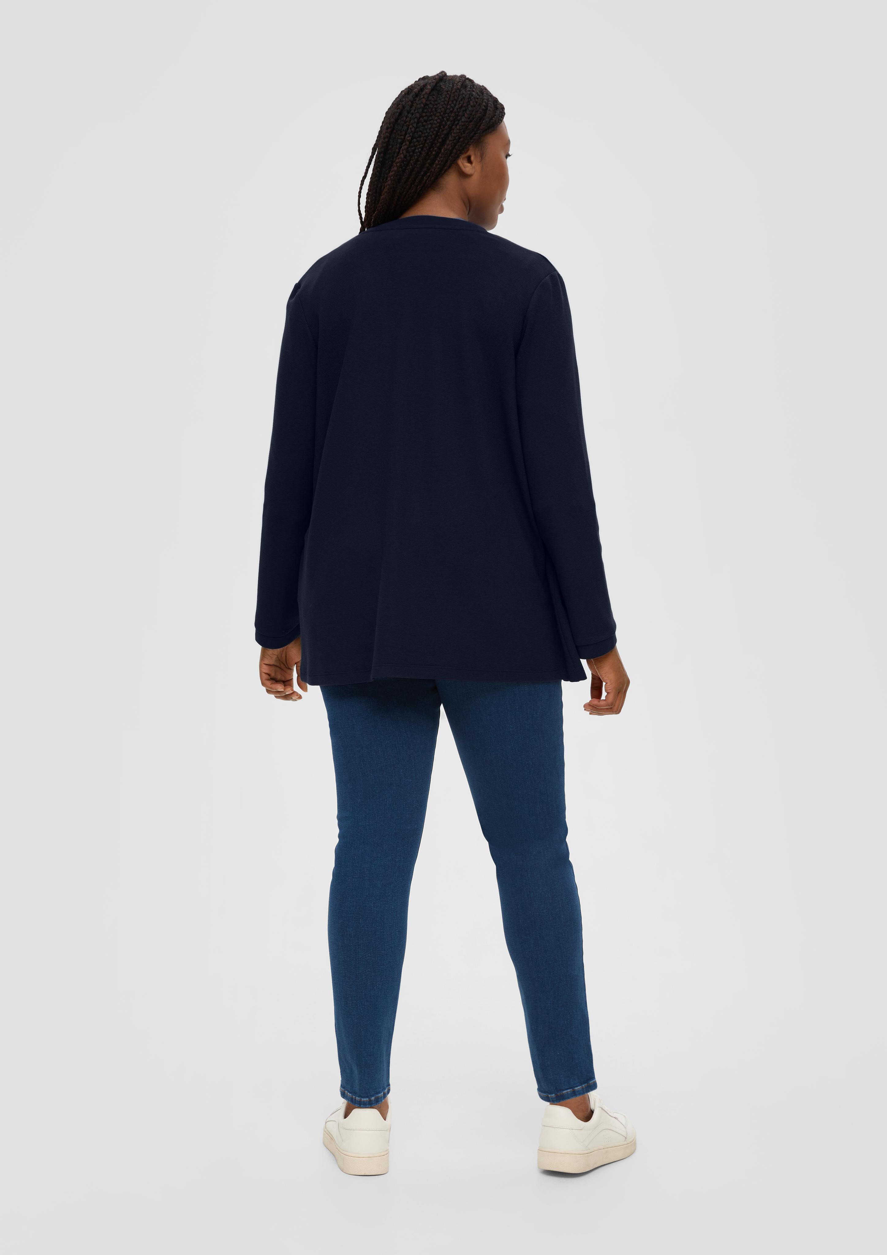 Shirtjacke mit Ottomanstruktur  2135907-5959