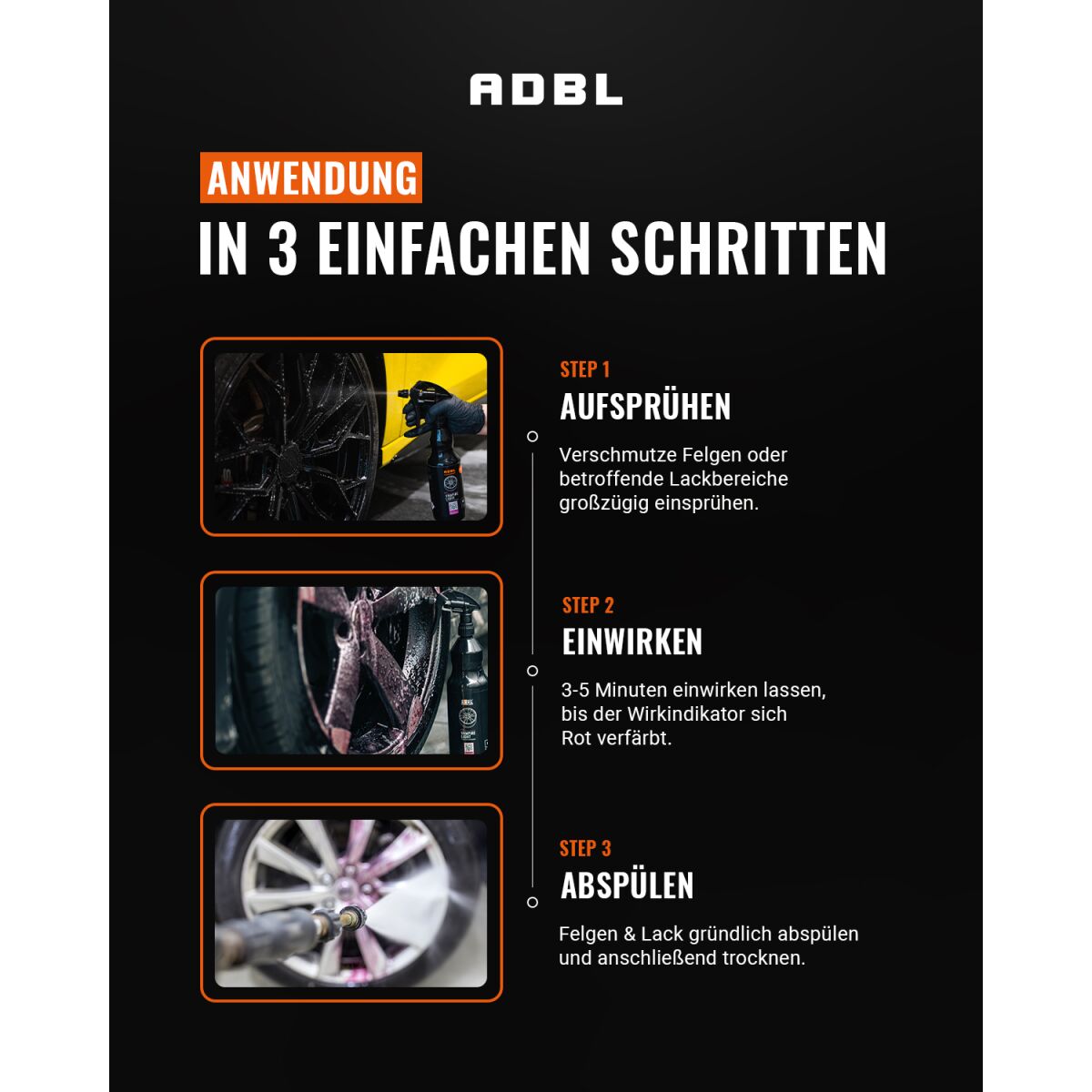 ADBL Vampire Elixir Felgenreiniger mit Canyon Trigger 500ml