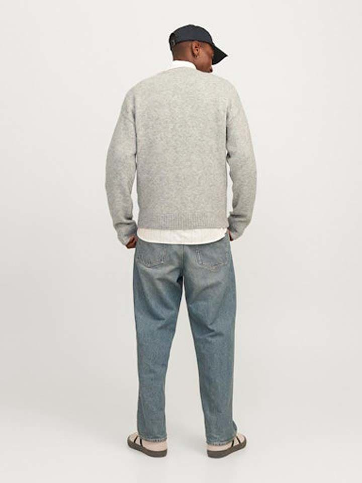Jack & Jones Pullover in Grau günstig kaufen