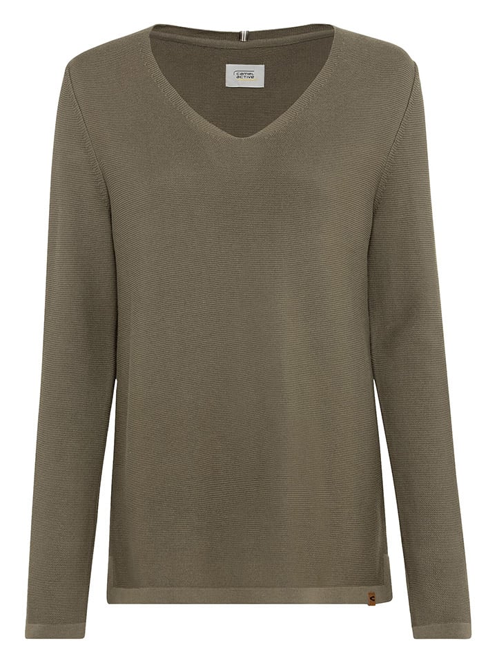 Camel Active Pullover in Khaki günstig kaufen