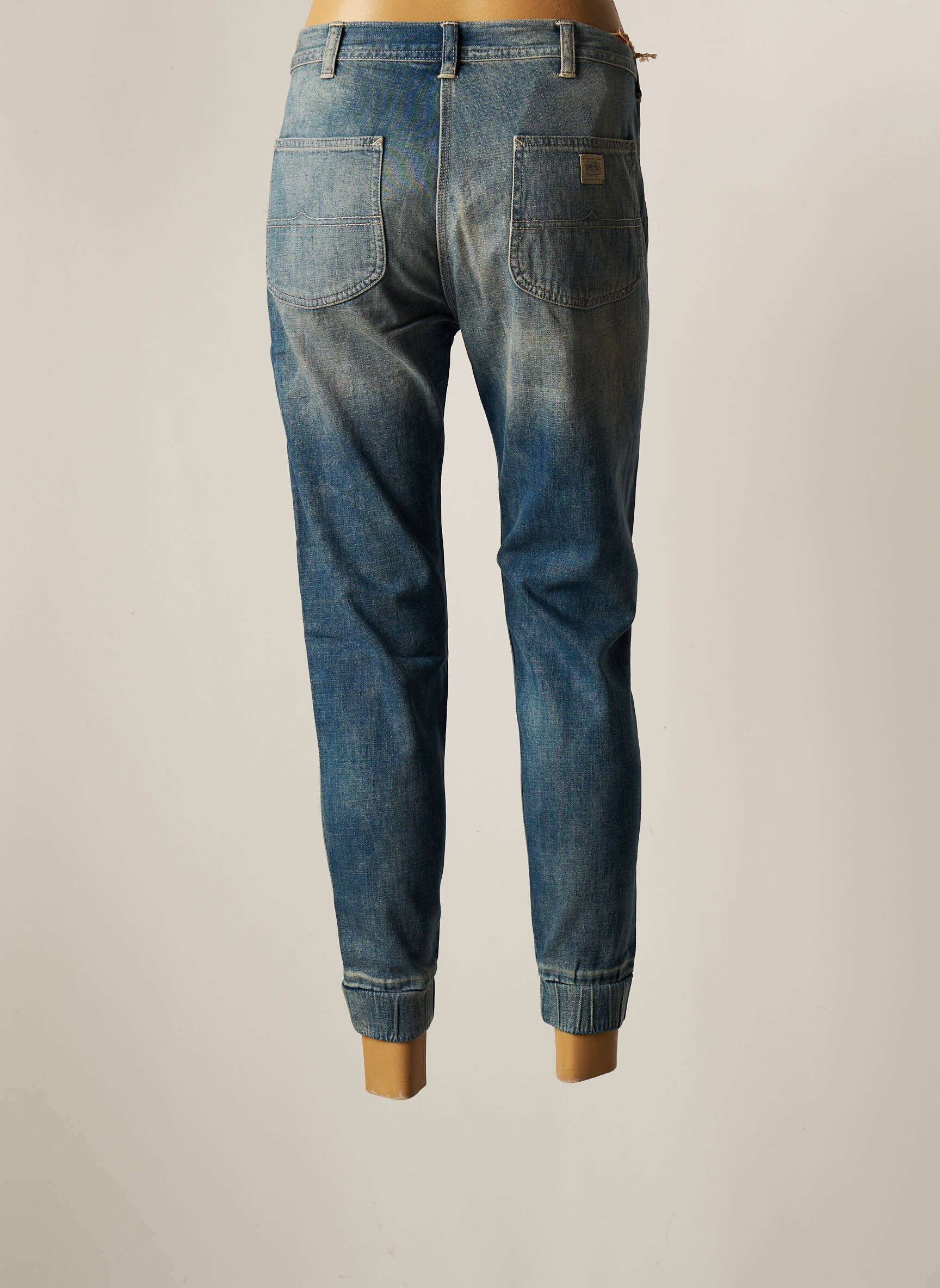 Ralph Lauren Jean Mom Femme couleur bleu