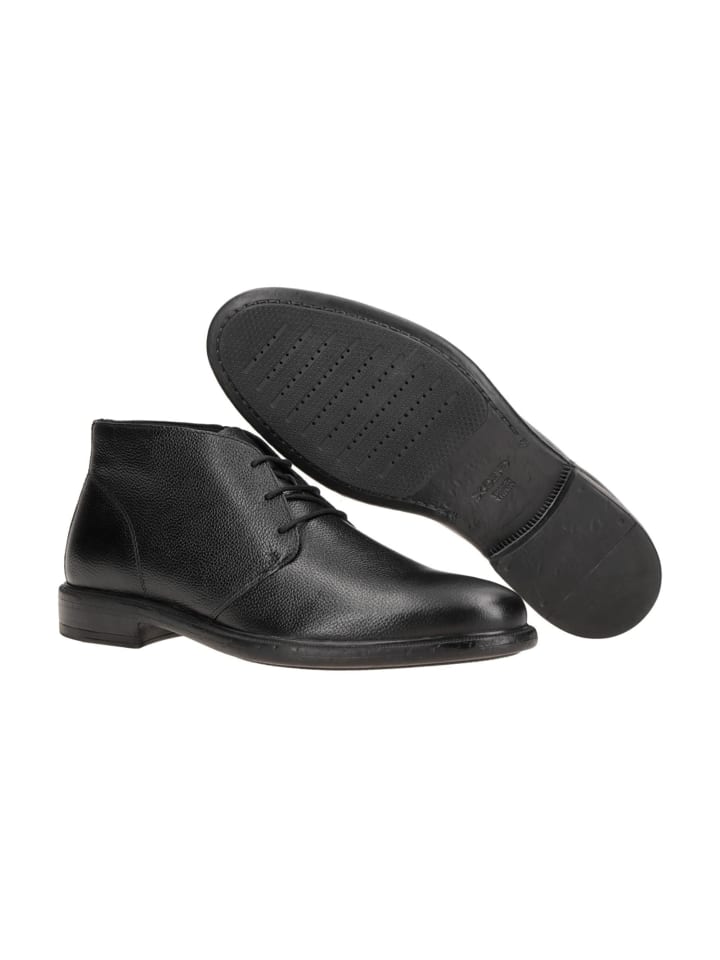 Geox Schnürstiefeletten in Schwarz günstig kaufen