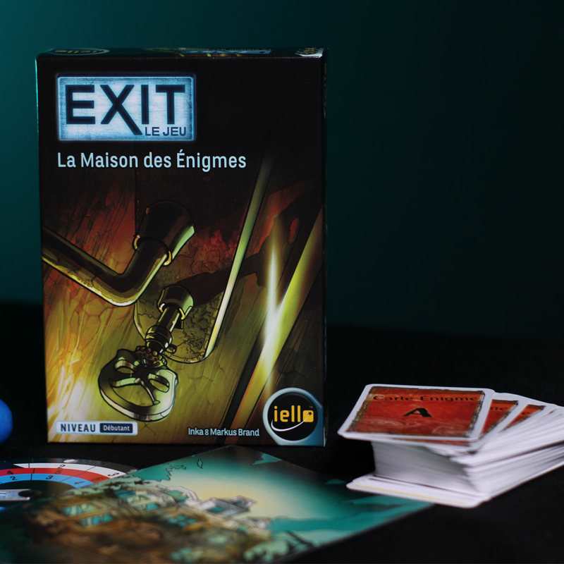 Jeu de société Exit la maison des énigmes Iello