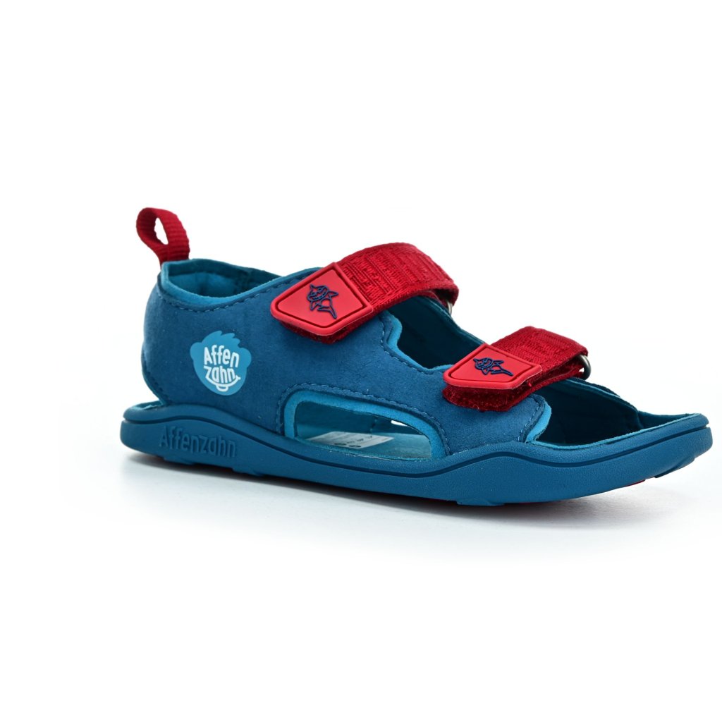 Affenzahn Sandal Vegan Airy Shark Petrol Barfußsandalen