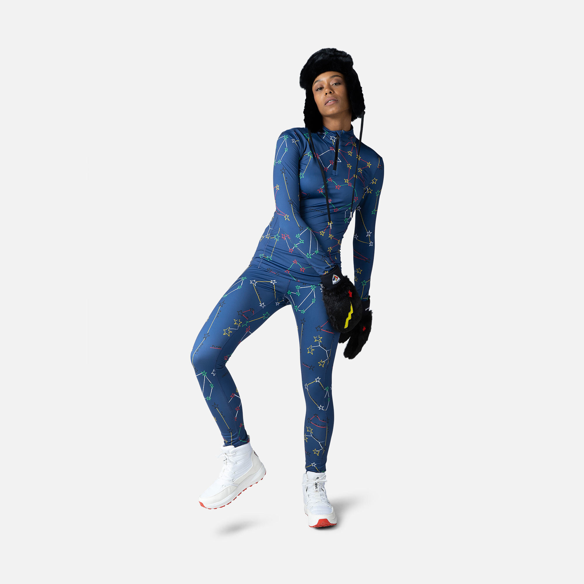 Première couche demi-zip JCC Booster femme